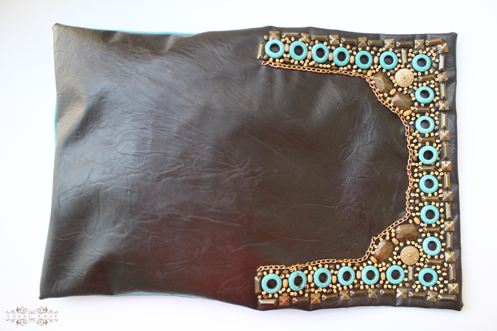 Handmade Beaded Clutch